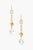 Pippa Drop Earrings Crystal EGZ-5827