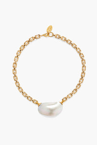 Martine Necklace Grey Pearl NGZ-15265LQ