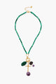 Alexandria Necklace Malachite Mix- NG-15274LQ