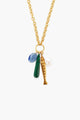 Harbor Necklace Malachite Mix- NGZ-15271