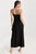 Second Skin Long Gown in Black