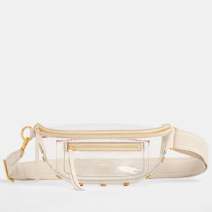 Charles Clear Crossbody Medium Calla Lily White