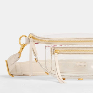 Charles Clear Crossbody Medium Calla Lily White