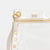 Tony Medium Clear in Calla Lily White