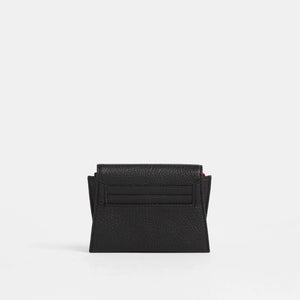 Allen Wallet Black BG Red Zip