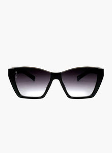 Belle Sunglasses Black/Smoke