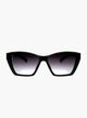 Belle Sunglasses Black/Smoke