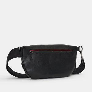 Charles Crossbody Large Black Gunmetal