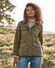 Ruby Cotton Twill Jacket in Forest