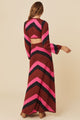 Mylee Knit Gown in Plum