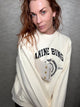 Miles Sweatshirt Collegiate Cream