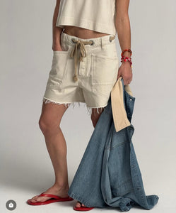 Moxie Shorts White