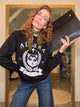 Alaska Crest Crewneck Black