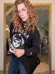 Alaska Crest Crewneck Black