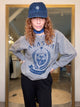 Alaska Crest Crewneck Gray