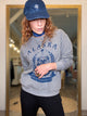 Alaska Crest Crewneck Gray
