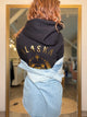 Alaska Crest Superfluous Hoodie Black Gold
