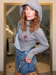 Alaska Crest Superfluous Hoodie Gray