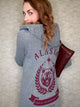Alaska Crest Superfluous Hoodie Gray