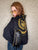 Alaska Crest Superfluous Hoodie Black Gold