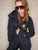 Alaska Crest Superfluous Hoodie Black Gold