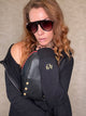 Alaska Crest Superfluous Hoodie Black Gold