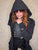 Alaska Crest Superfluous Hoodie Black Gold