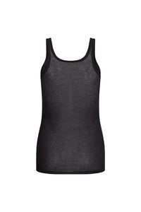 Isabella Singlet Tank in Charcoal
