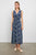 Lilith Dress Navy Flora