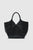 Lili Tote Braided Leather Black