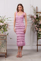 The Lotus Dress in Mauve Mist