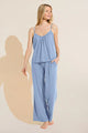 Gisele TENCEL™ Modal Cami & Pant PJ Set in Wedgewood Blue