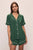 Gisele Printed TENCEL™ Modal Relaxed Short PJ Set in Winterpine Forest Green/Ivory