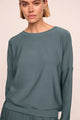 Softest Sweat Pullover Stone Blue