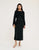 Memoire Midi Dress Black Bamboo