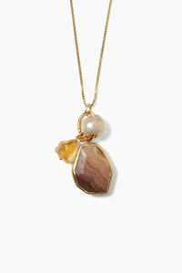 Provence Charm Necklace Sunset