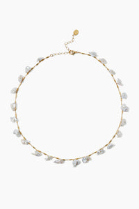 Arya Necklace White Pearl