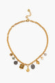 Artemis Charm Necklace Gold Mix