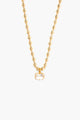 Andie Ball Chain Necklace Gold