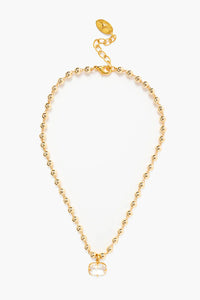 Andie Ball Chain Necklace Gold