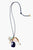 NGZ-15651LQ Paracord Charm Necklace Navy