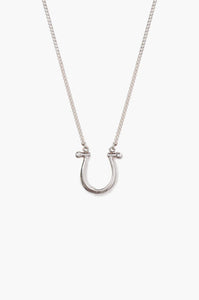 Silver Horseshoe Necklace