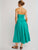 Onda Tube Midi Dress in Malachite