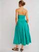 Onda Tube Midi Dress in Malachite