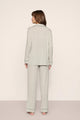Gisele Printed Long PJ Geo-Sphere Gray