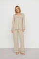 Gisele Printed Long PJ Set Hourglass Sunbeam