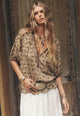 Swan Lake Short Sleeve Blouse Sage