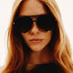 High Profile Sunnies in Black Gold Smoke