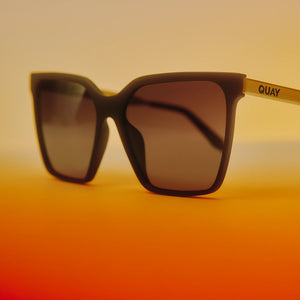 Level Up Remix Sunglasses Matte Black Smoke