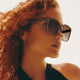 Wide Awake Sunnies in Oat Brown